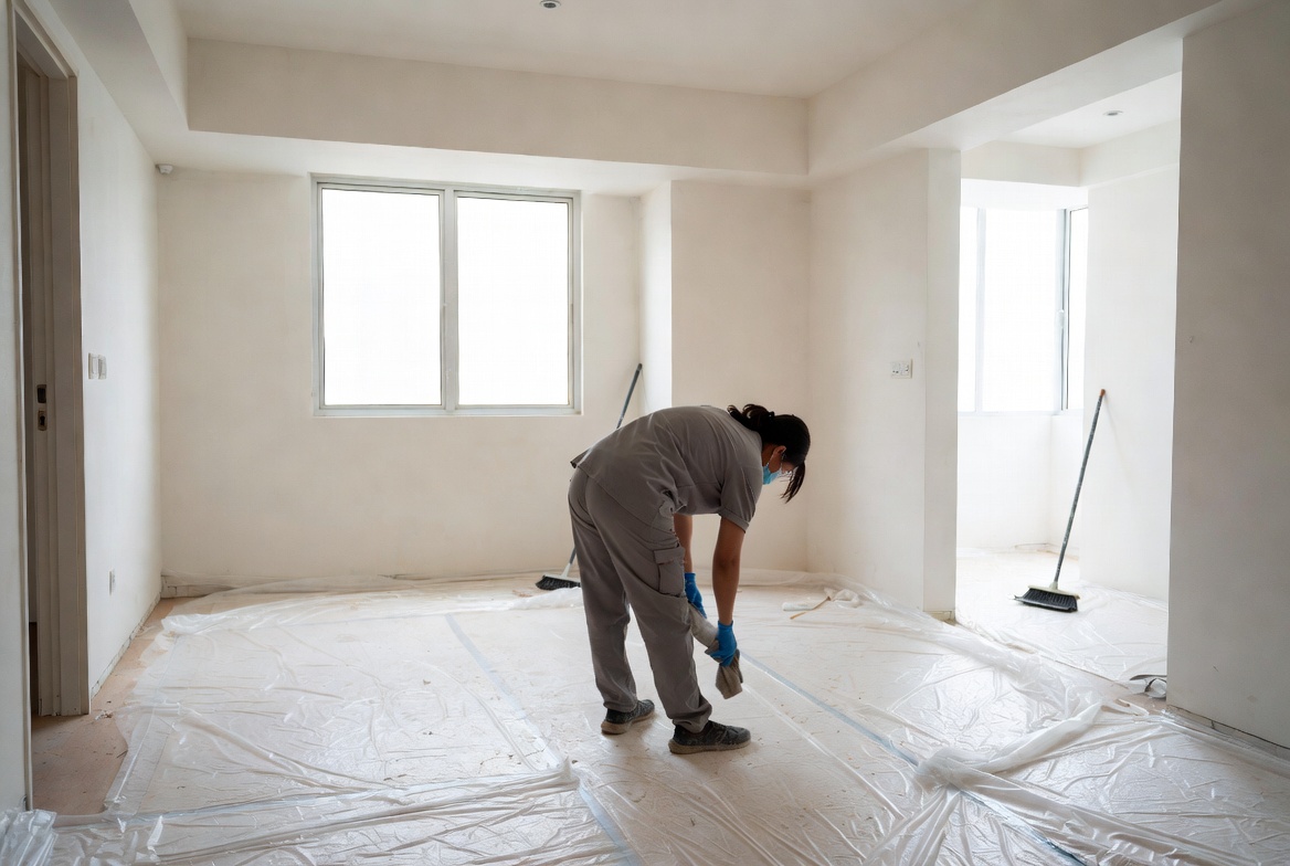 Post-renovation cleaning